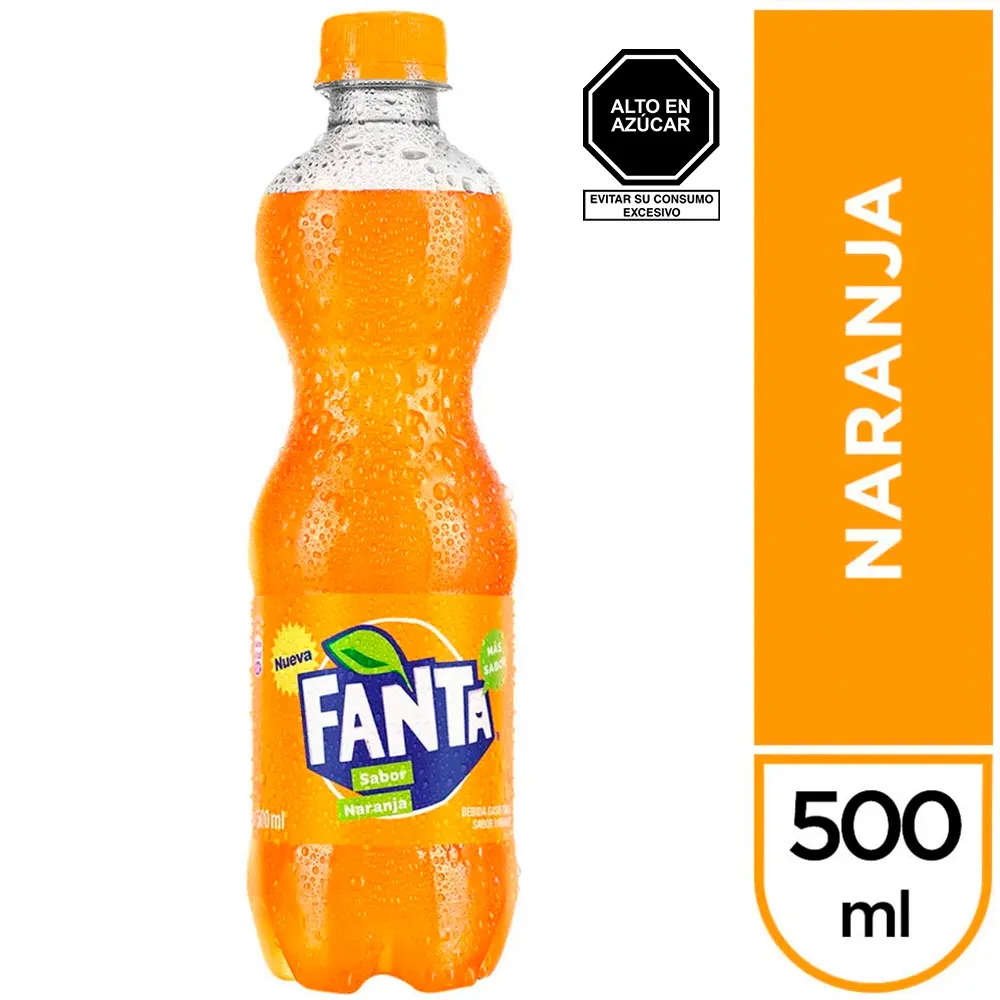 Gaseosa Fanta 1/2L